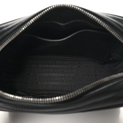 Prada Soft Calfskin Diagramme Camera Bag Black 5 of 9