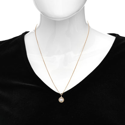Bulgari 18K Rose Gold Mother of Pearl BVLGARI BVLGARI Pendant Necklace 2 of 4