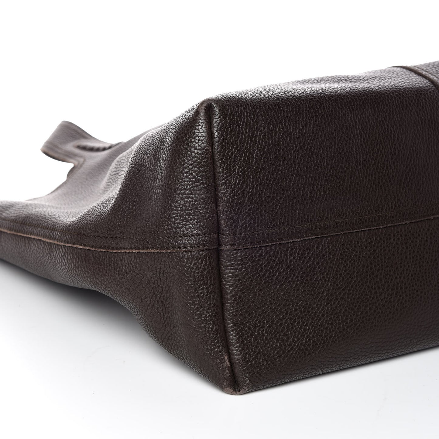 Grained Calfskin Tote Ebano