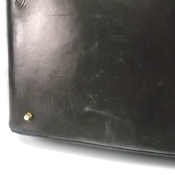 Chanel Lambskin Quilted Luggage Bag Black 8 of 10