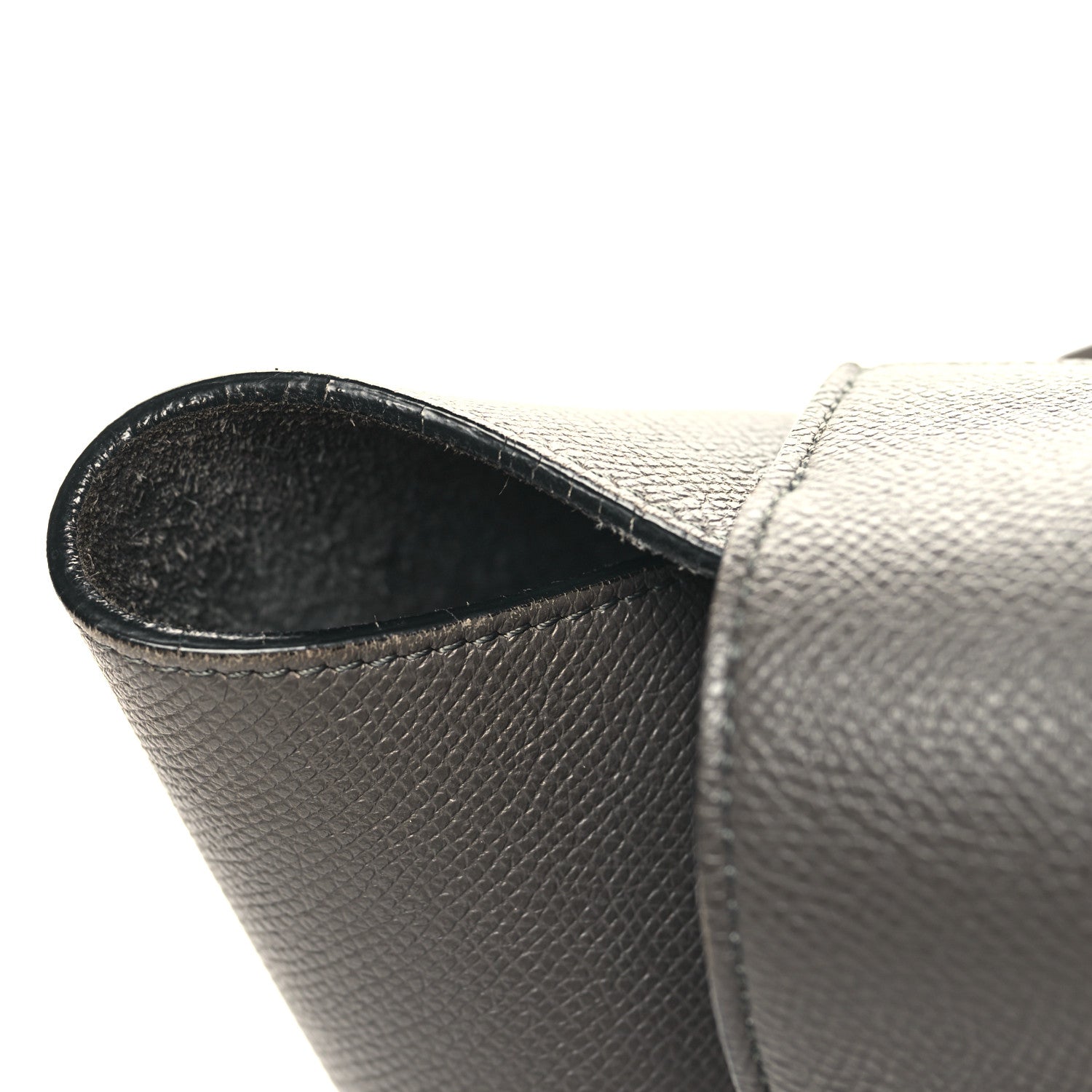 Celine Grained Calfskin Mini Belt Bag Grey 13 of 14