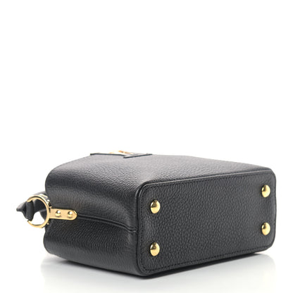 Louis Vuitton Taurillon Mini Capucines Black 3 of 7