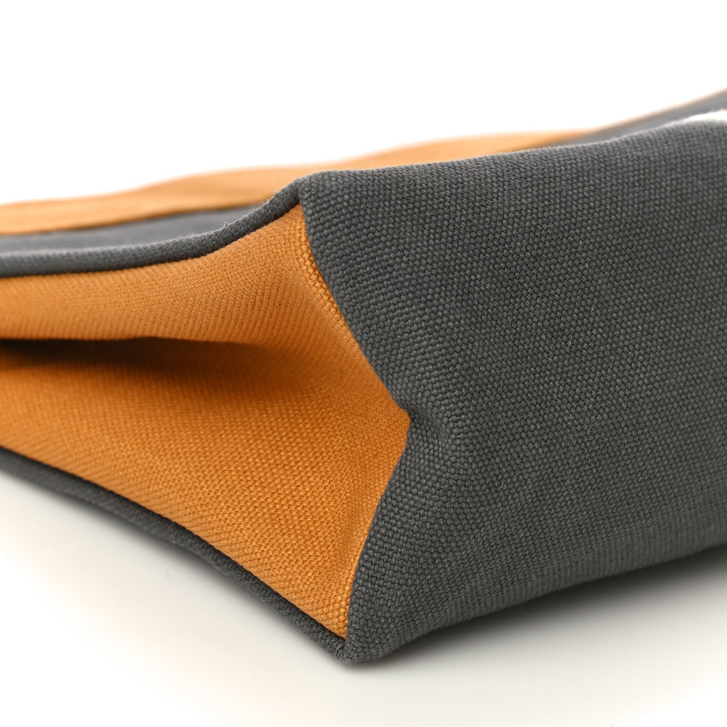Hermes Cotton Stripe Travel Pouch 9 of 10