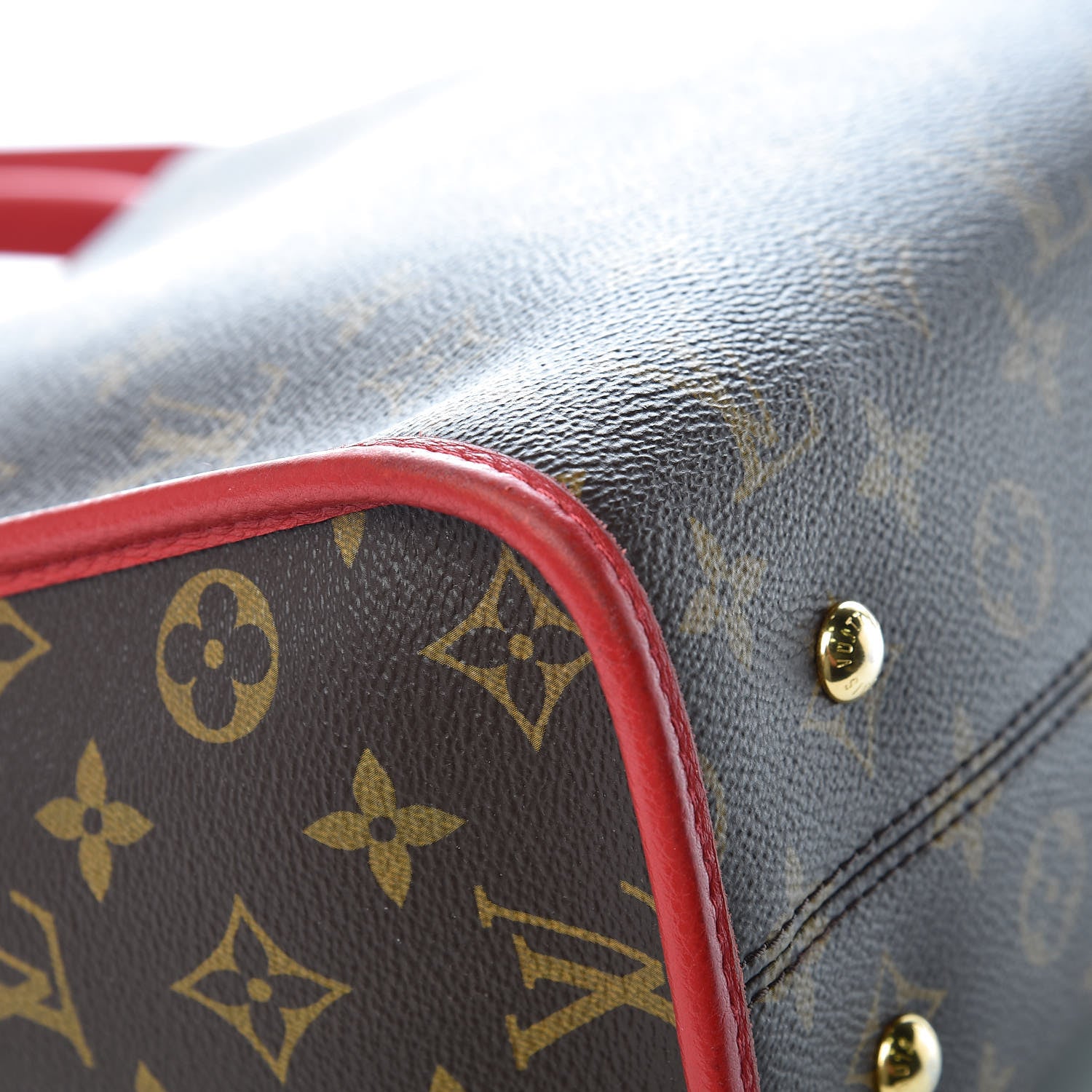 Louis Vuitton Monogram Popincourt PM Red 7 of 12