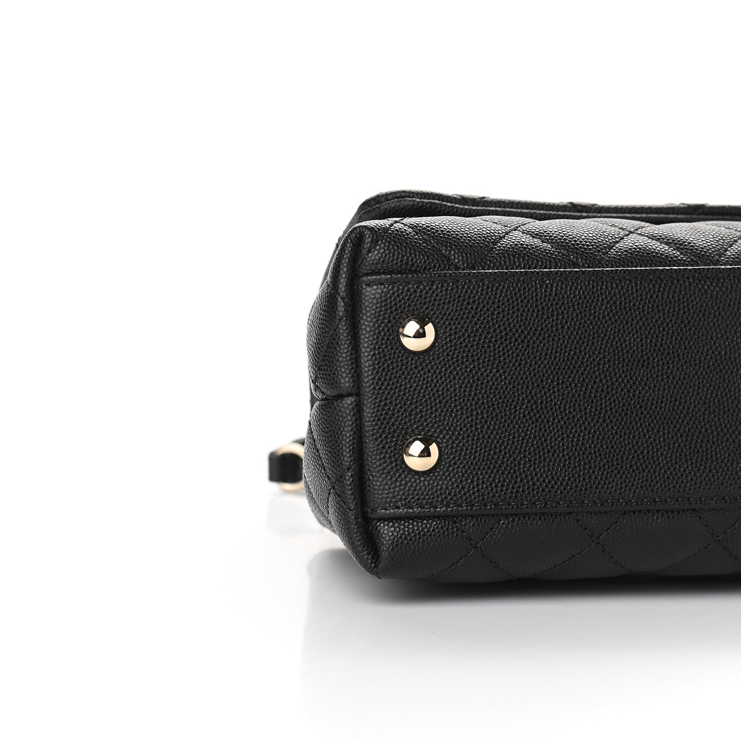 Chanel Caviar Quilted Mini Coco Handle Flap Black 8 of 9