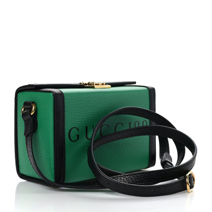 Gucci Grained Calfskin Gucci 100 Mini Bag Green 3 of 8