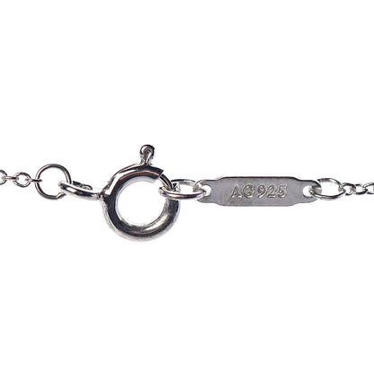 Tiffany Sterling Silver Rubedo 1837 Circles Pendant Necklace 6 of 8