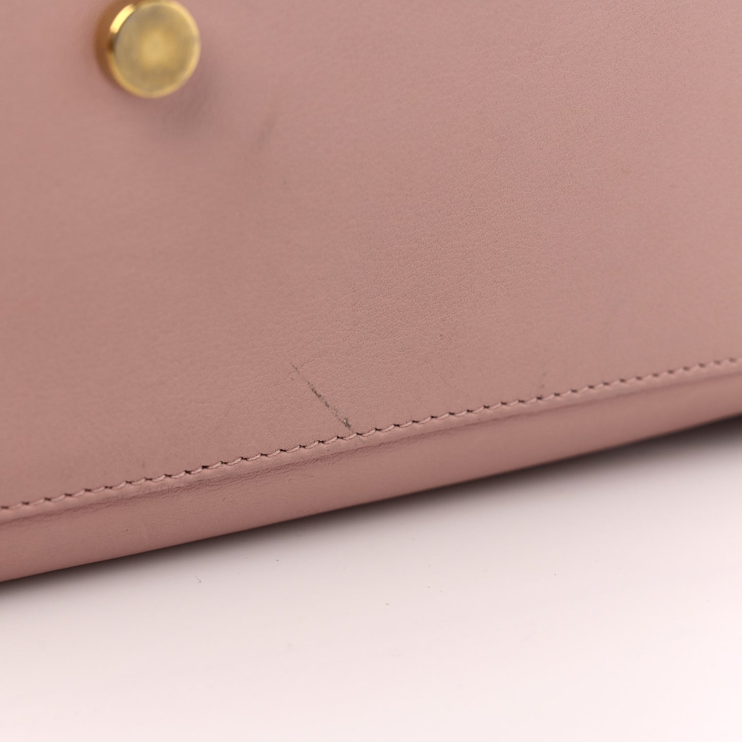 Calfskin Monogram Small Cabas Pale Blush