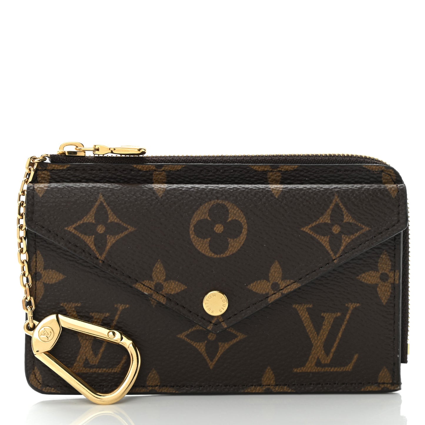 Monogram Recto Verso Card Holder Black