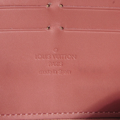 Louis Vuitton Vernis Ikat Zippy Wallet Rose Velours 7 of 8