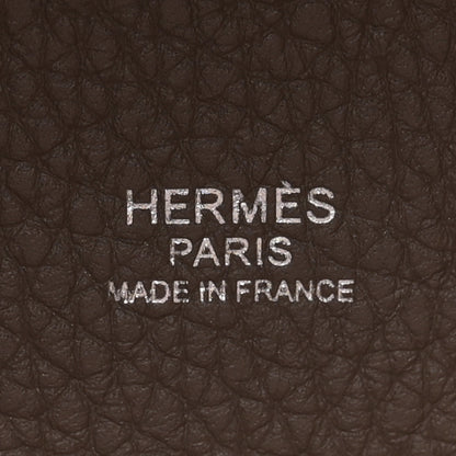 Hermes Taurillon Clemence Picotin Lock 18 PM Etoupe 6 of 10