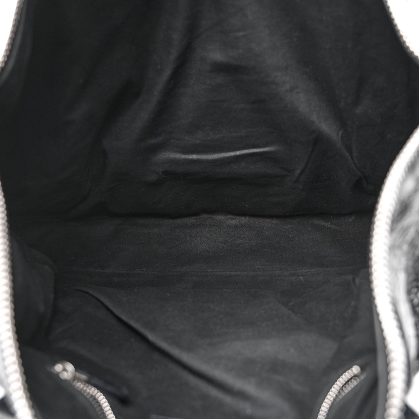 Agneau Giant 21 Silver Hardware Weekender Black