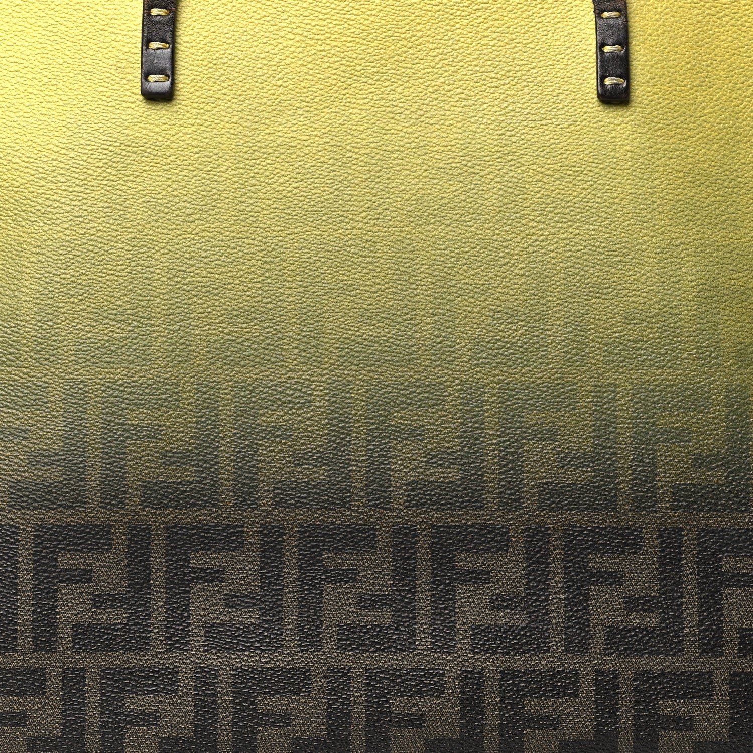 Fendi Zucca Spalmati Ombre Small Roll Tote Tobacco Cedro 8 of 15