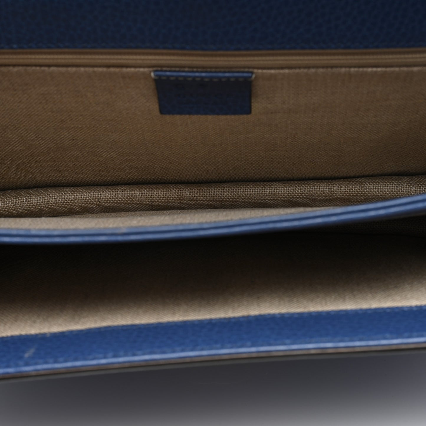 Dollar Calfskin Interlocking G Shoulder Bag Caspian