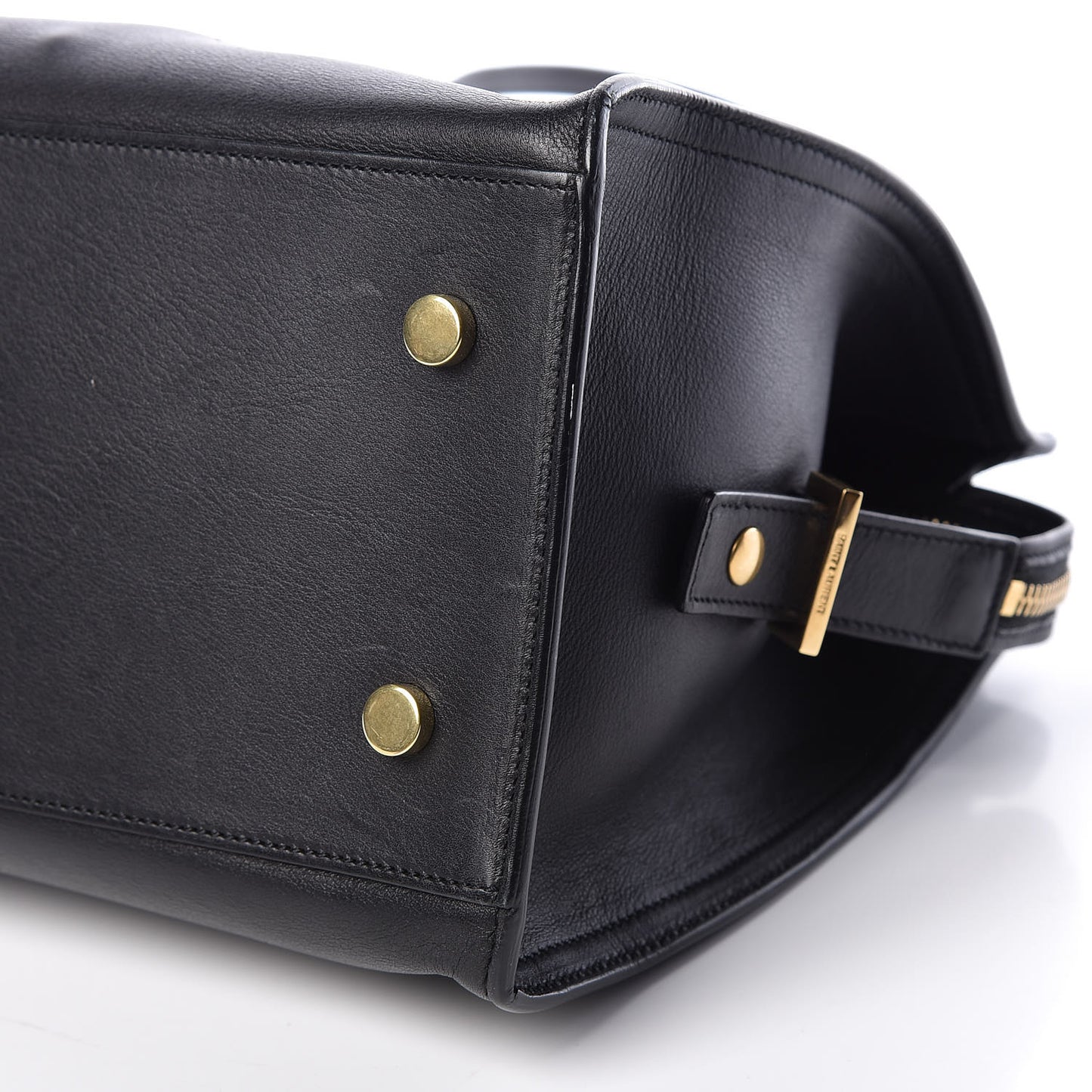 Smooth Calfskin Small Monogram Cabas Black