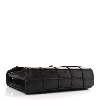 Chanel Lambskin Medium Patchwork Mademoiselle Single Flap Black 4 of 8