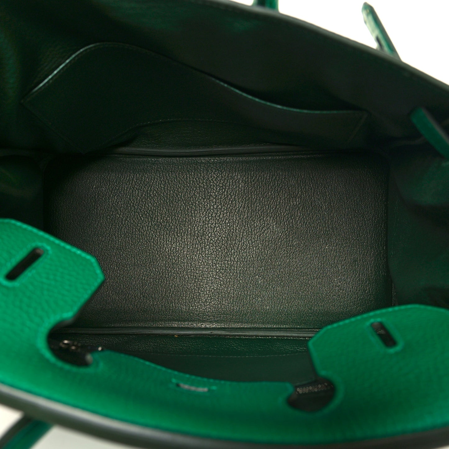 Togo Verson Birkin 30 Vert Vertigo Vert Fonce