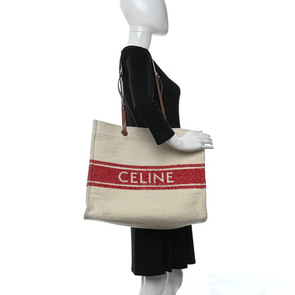 Celine Plein Soleil Textile Calfskin Horizontal Cabas 2 of 8