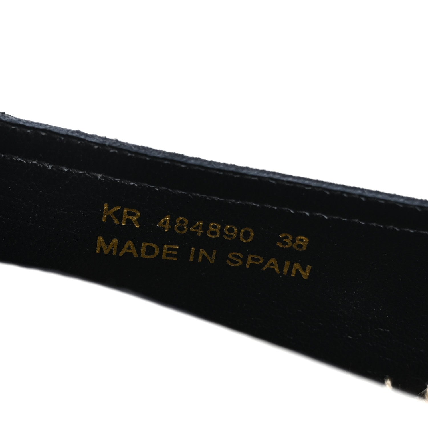 Saint Laurent Lambskin Monogram Espadrilles 38 White 9 of 10