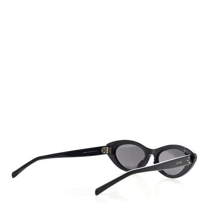 Celine Acetate Cat Eye Sunglasses CL40184U Black 2 of 7