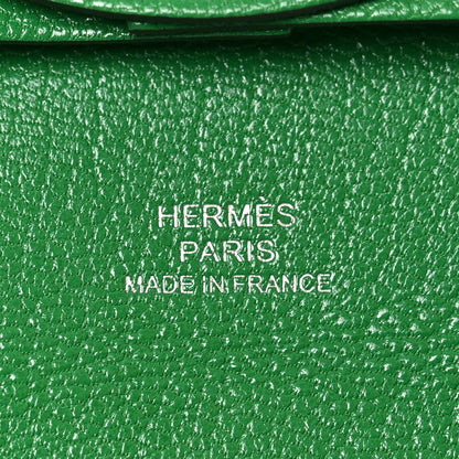 Hermes Chevre Mysore Bastia Coin Purse Bambou 6 of 8