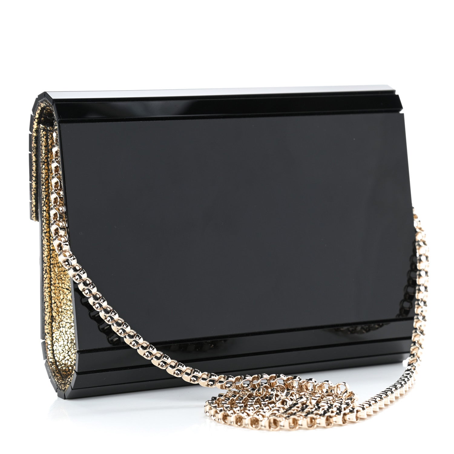 Jimmy Choo Acrylic Candy Clutch Black 2 of 4