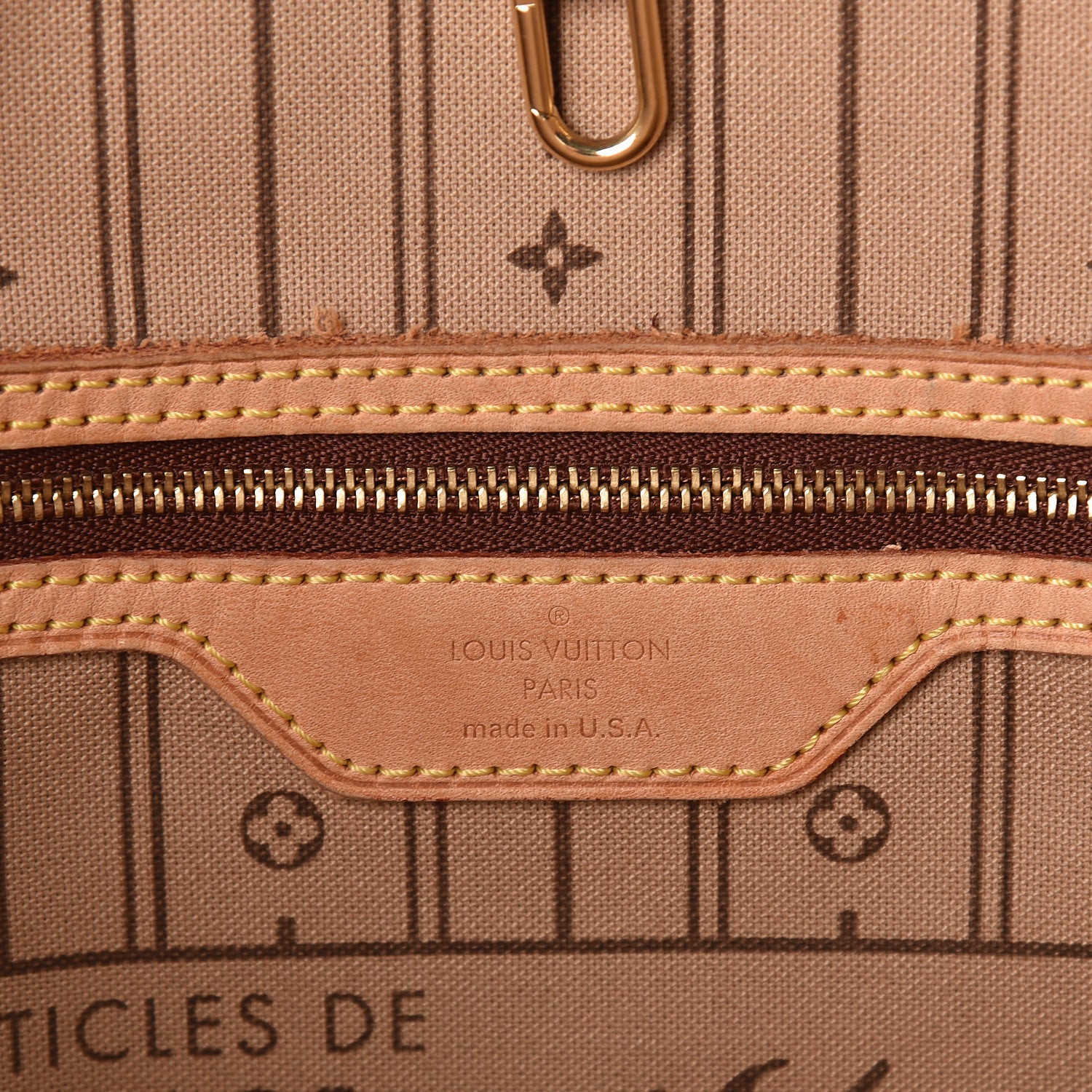 Louis Vuitton Monogram Neverfull MM 6 of 11