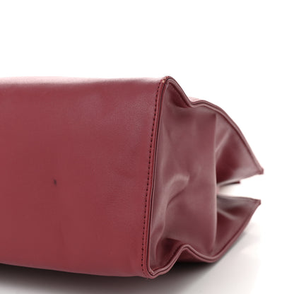 Telfar Vegan Leather Medium Shopping Bag Oxblood 10 of 15