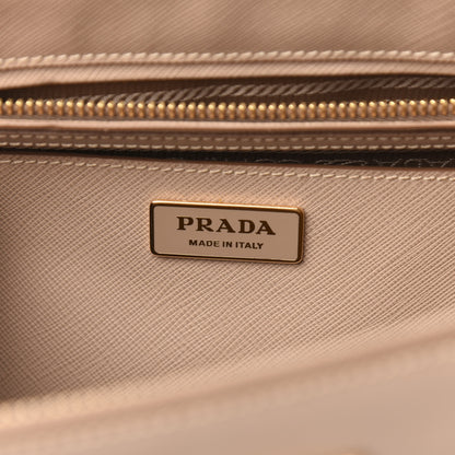 Prada Saffiano Large Galleria Double Zip Tote Cammeo 9 of 11