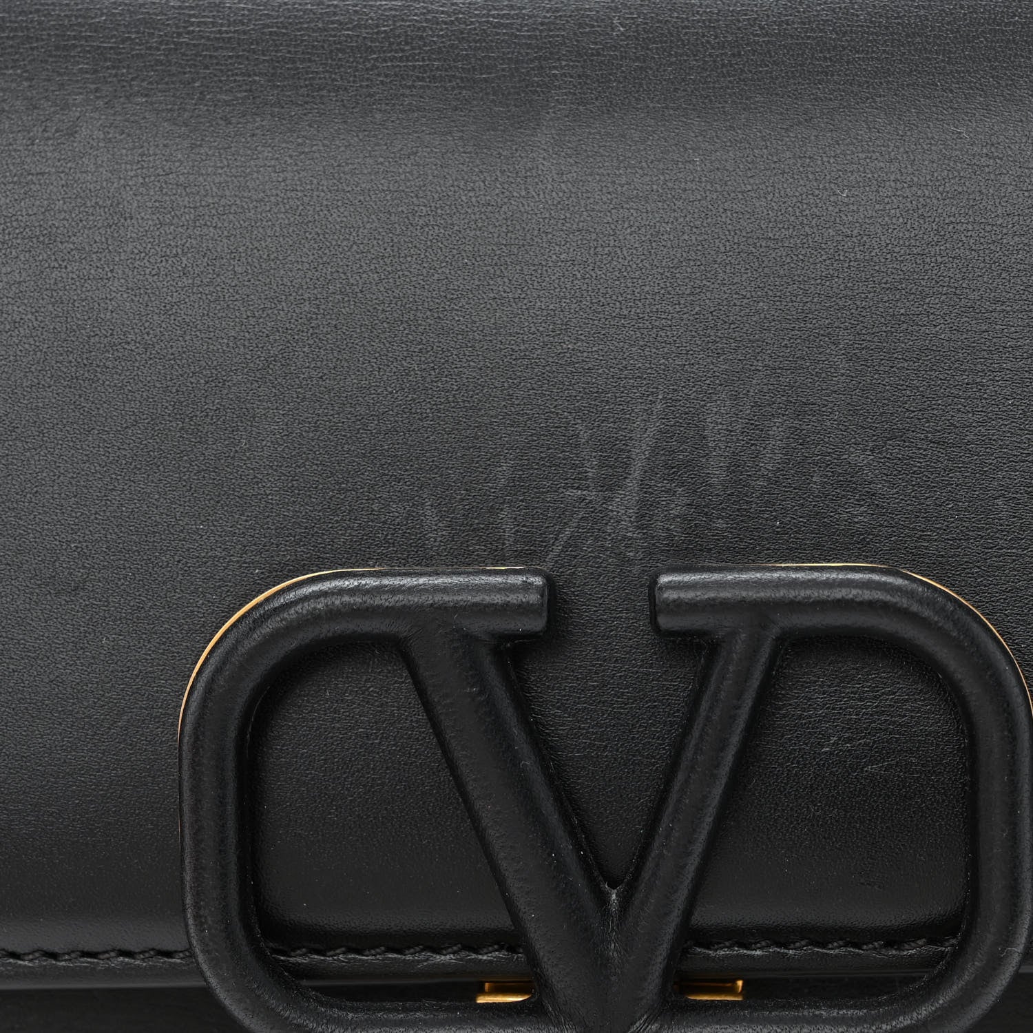Valentino Garavani Smooth Calfskin Small VSling Shoulder Bag Black 10 of 11