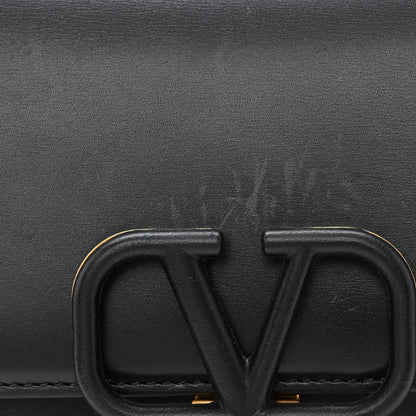 Valentino Garavani Smooth Calfskin Small VSling Shoulder Bag Black 10 of 11