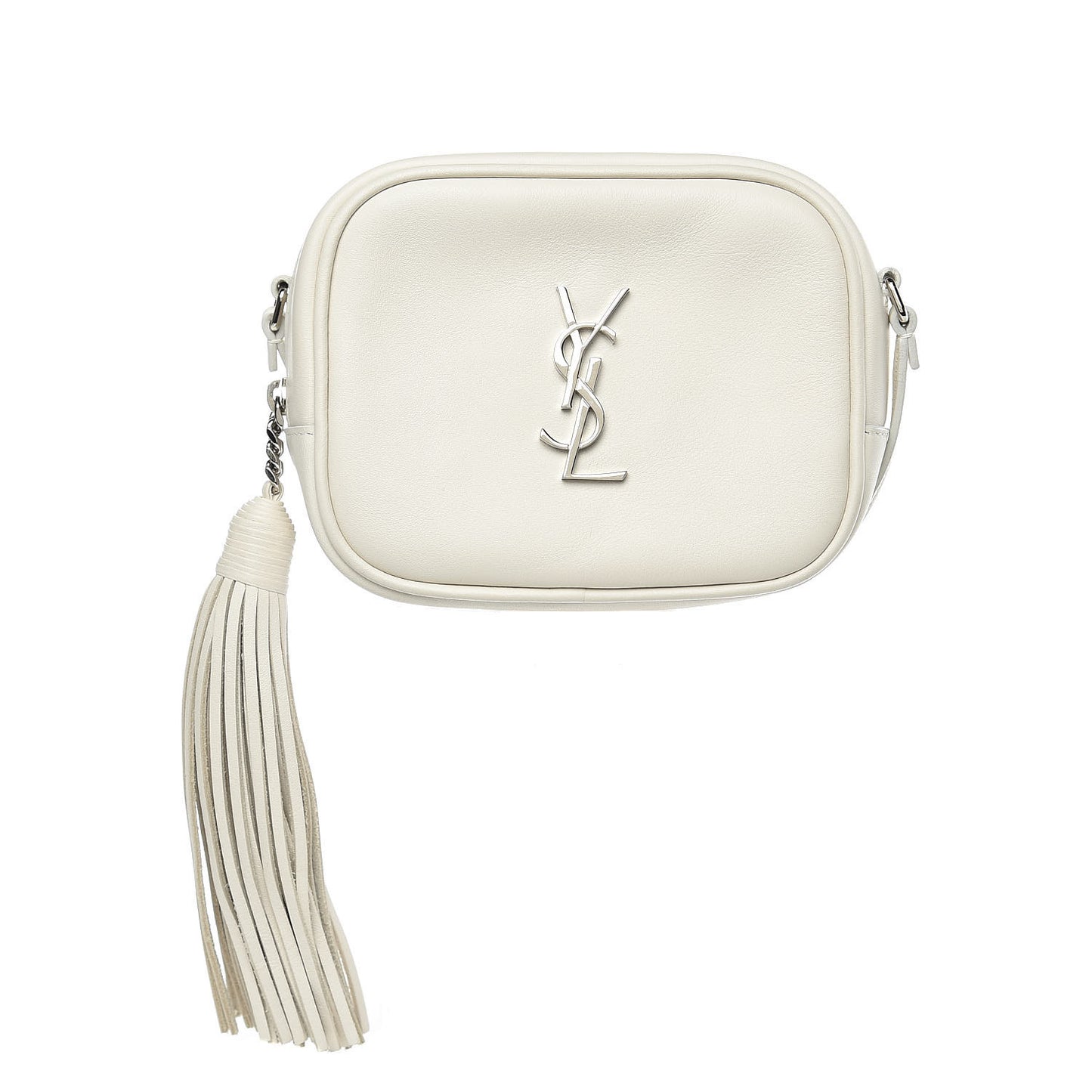 Nappa Monogram Blogger Bag Icy White