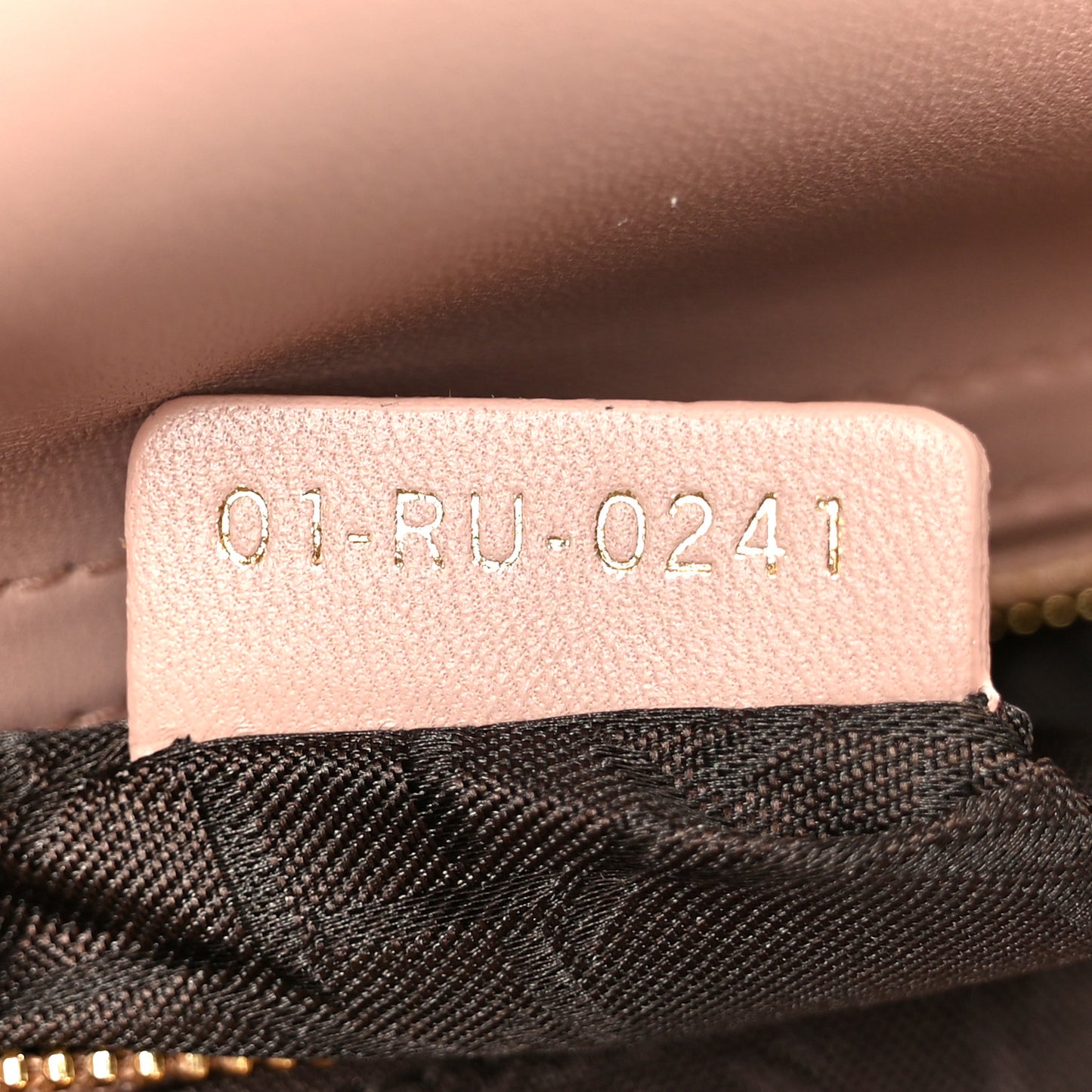 Lambskin Cannage Small My ABCDior Lady Dior Fard
