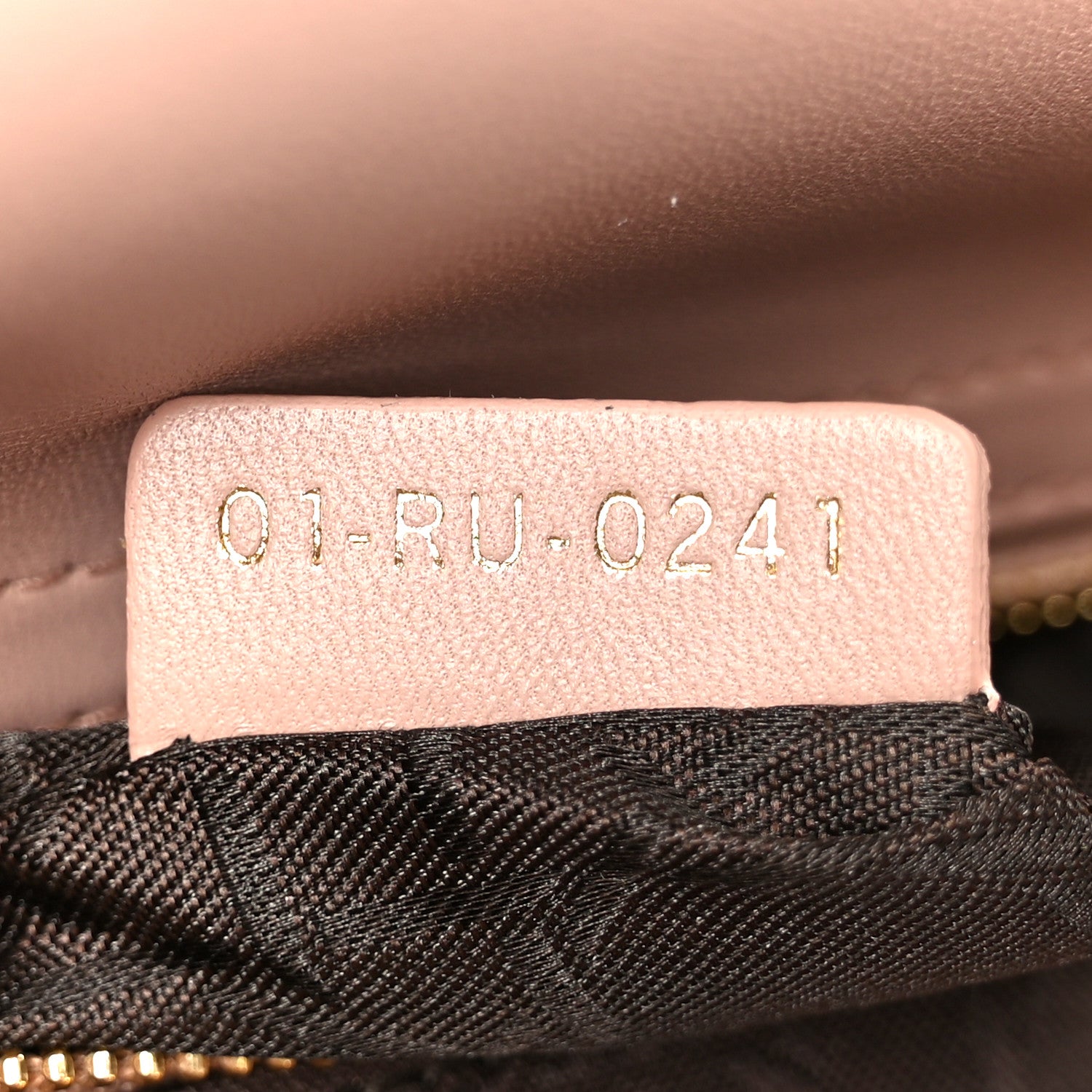 Christian Dior Lambskin Cannage Small My ABCDior Lady Dior Fard 7 of 10