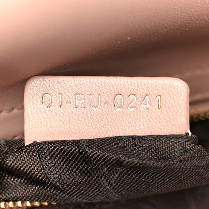 Christian Dior Lambskin Cannage Small My ABCDior Lady Dior Fard 7 of 10