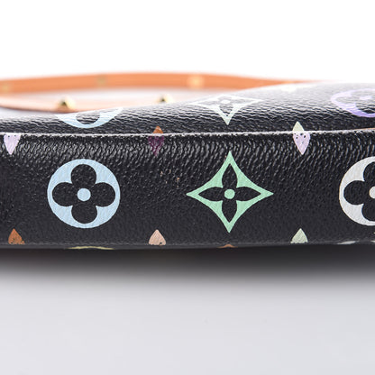 Louis Vuitton Monogram Multicolor Pochette Accessories Black 12 of 12