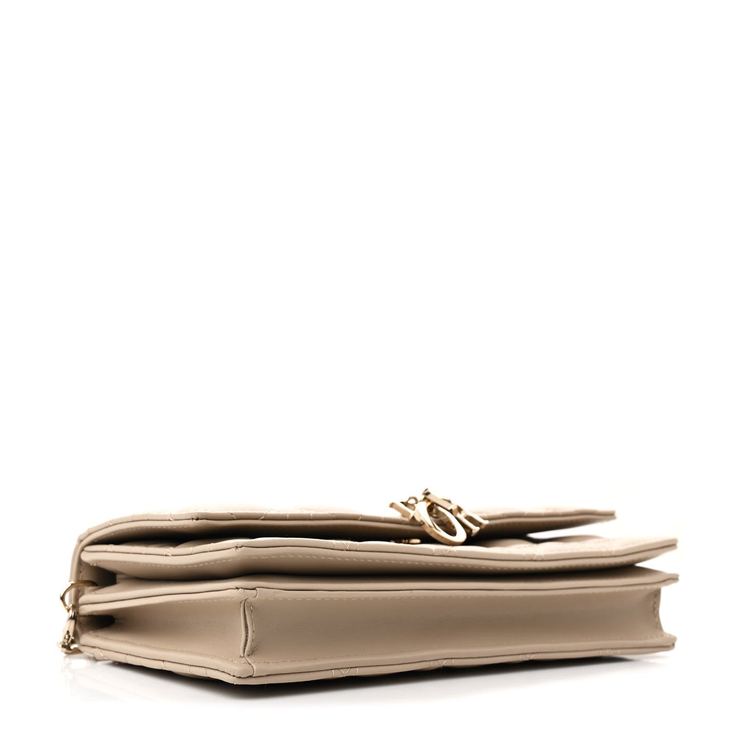 Christian Dior Lambskin Cannage Mini My Dior Bag Sand 4 of 12