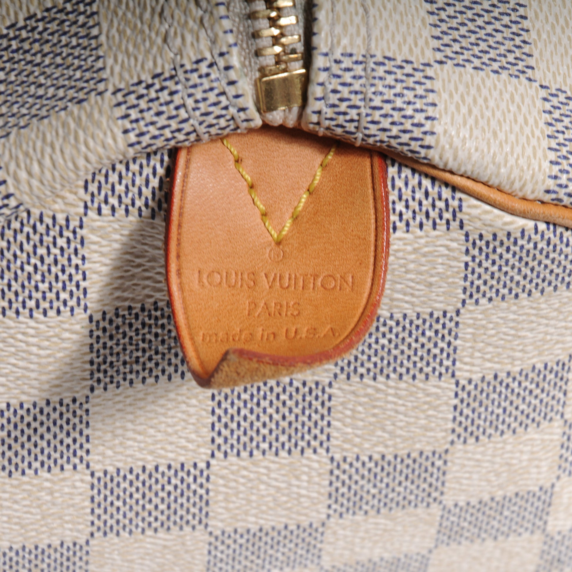 Louis Vuitton Damier Azur Speedy 30 7 of 7