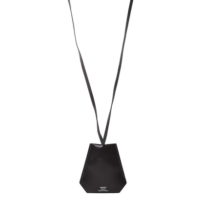 Hermes Box Swift Clochette Long Necklace Black 1 of 5