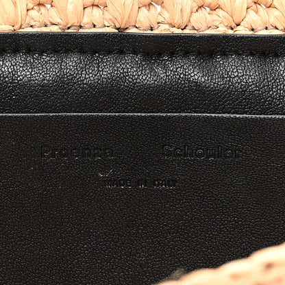 Proenza Schouler Raffia Lambskin PS1 Mini Crossbody Black 6 of 10