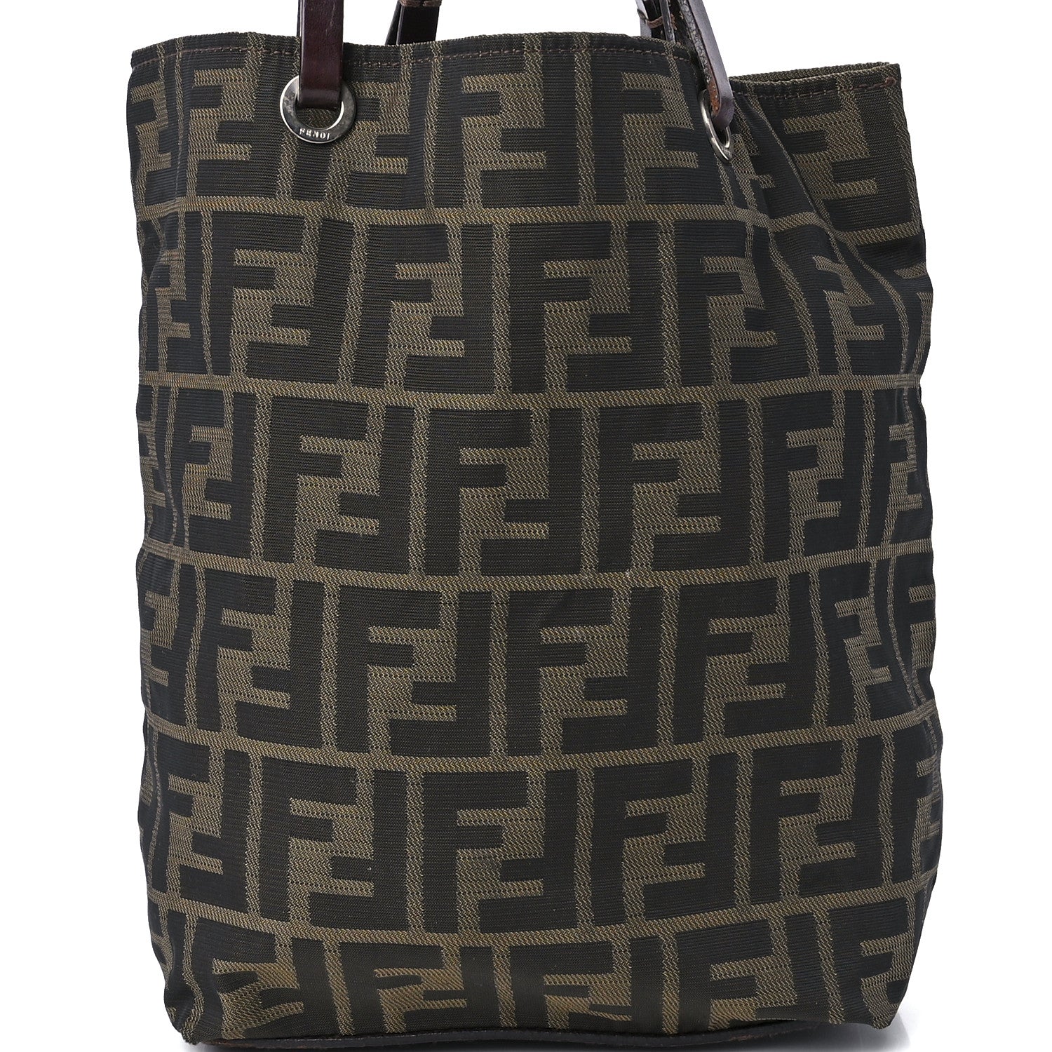 Fendi Zucca Mini Tote Tobacco 8 of 11