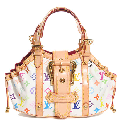 Louis Vuitton Monogram Multicolor Theda GM White 1 of 7