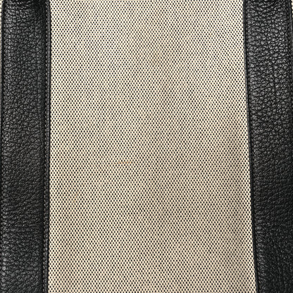 Hermes Toile Buffle Gala Garden Party Tote 49 GM Black 6 of 10