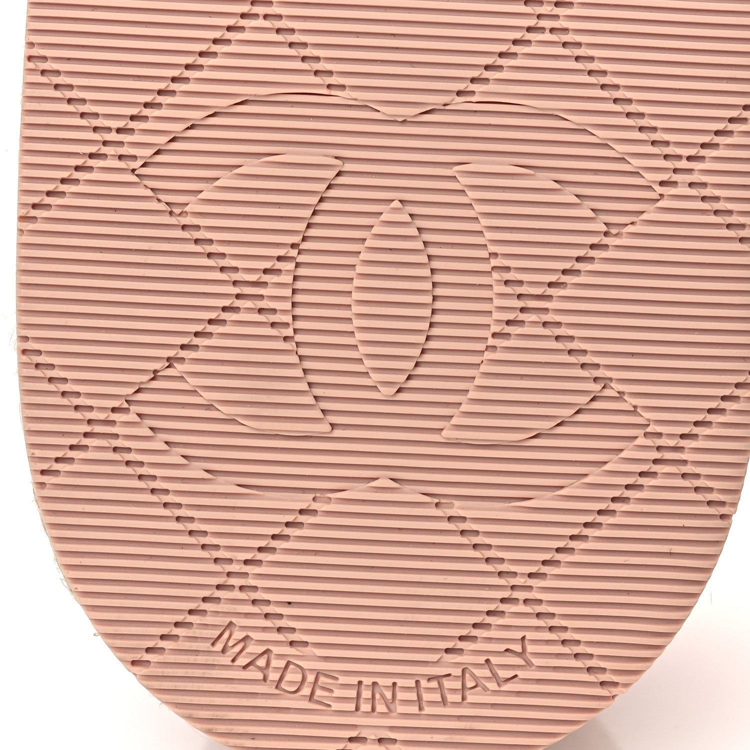 Chanel Velvet Patent CC Espadrilles 40 Pink 8 of 12