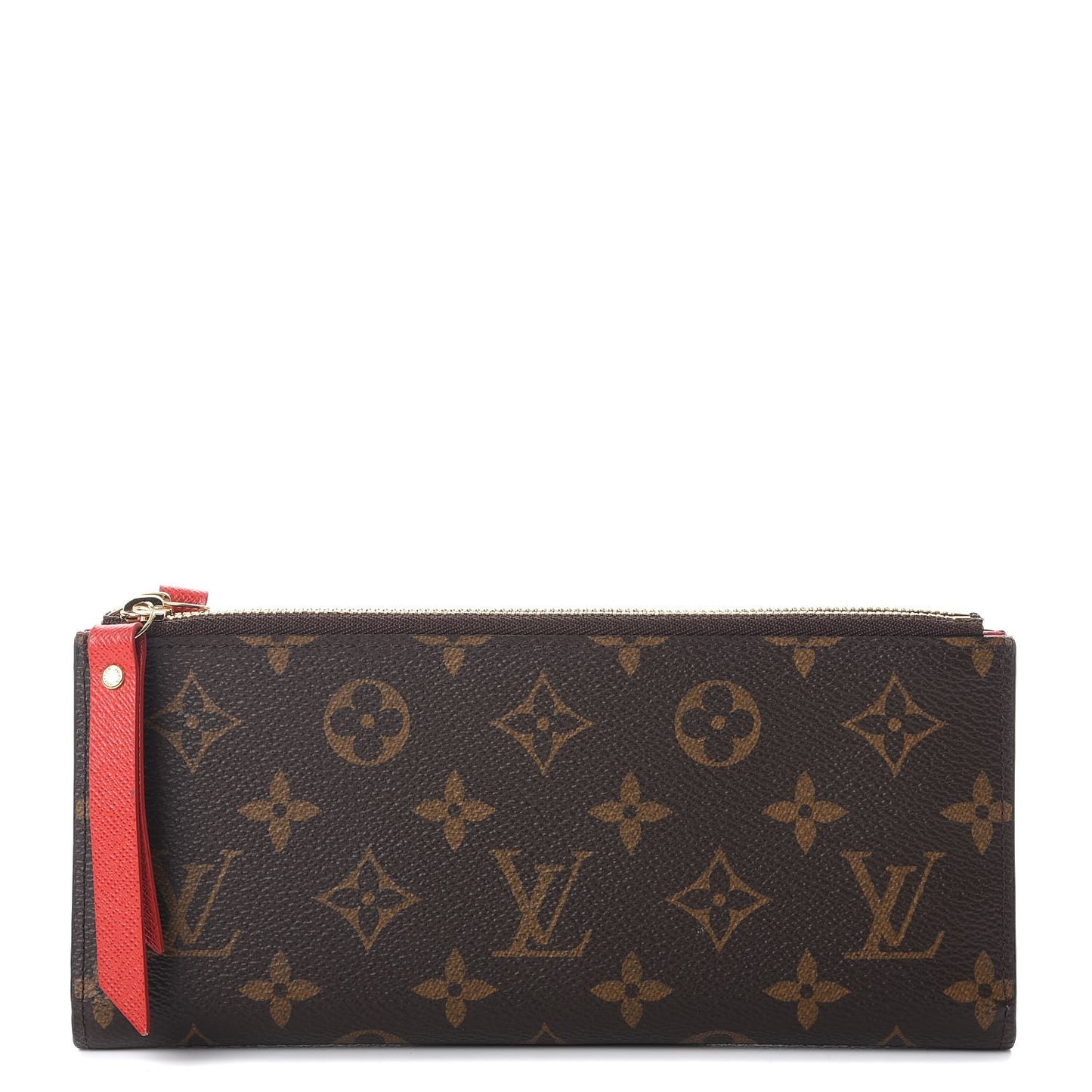Monogram Adele Wallet Coquelicot