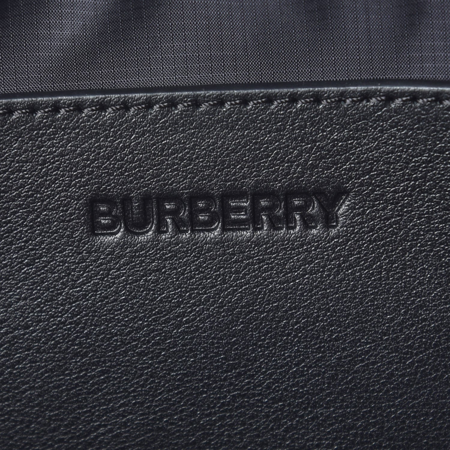 Burberry Econyl Logo Print Bum Bag Black 7 of 9