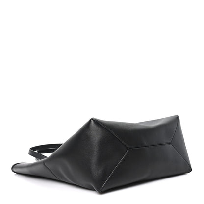 Loewe Shiny Calfskin Medium Puzzle Fold Tote Black 4 of 9