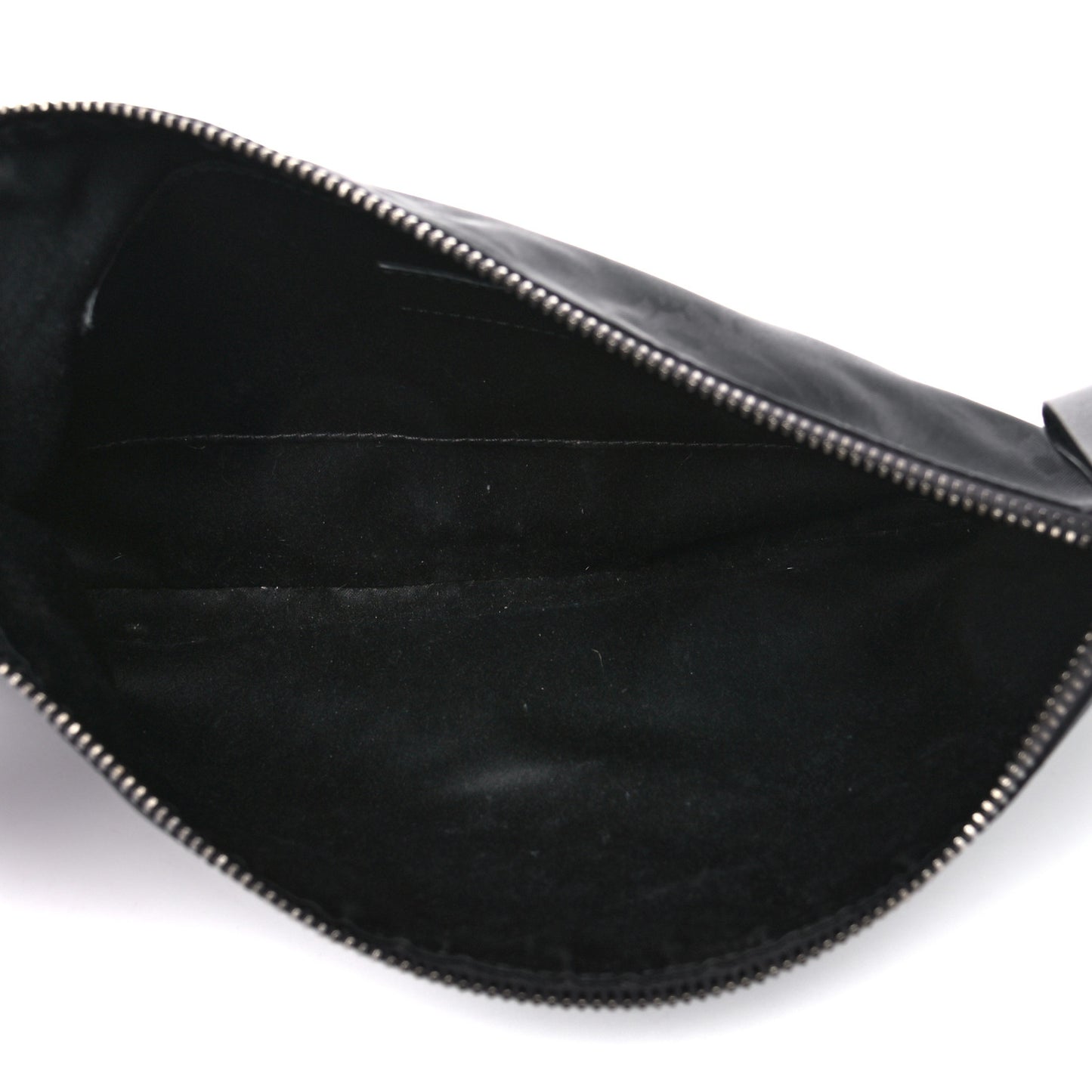 Nylon Camubutterfly Rockstud Zip Pouch Black