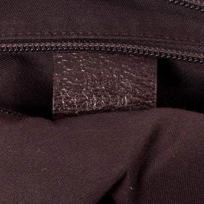 Gucci GG Monogram Medium Web Handle Bucket Tote 7 of 10
