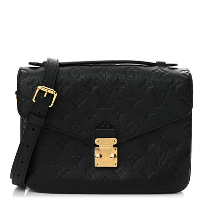 Louis Vuitton Empreinte Pochette Metis Black 1 of 12